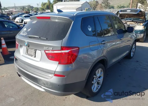 2013 BMW X3 xDrive28I from USA, damaged, VIN 5UXWX9C52D0A29007